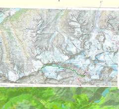 Mapa calej skitury -wszystkie etapy